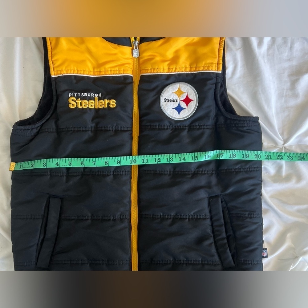 Pittsburgh Steelers NFL Team Apparel Football Vest - Picture 8 of 14